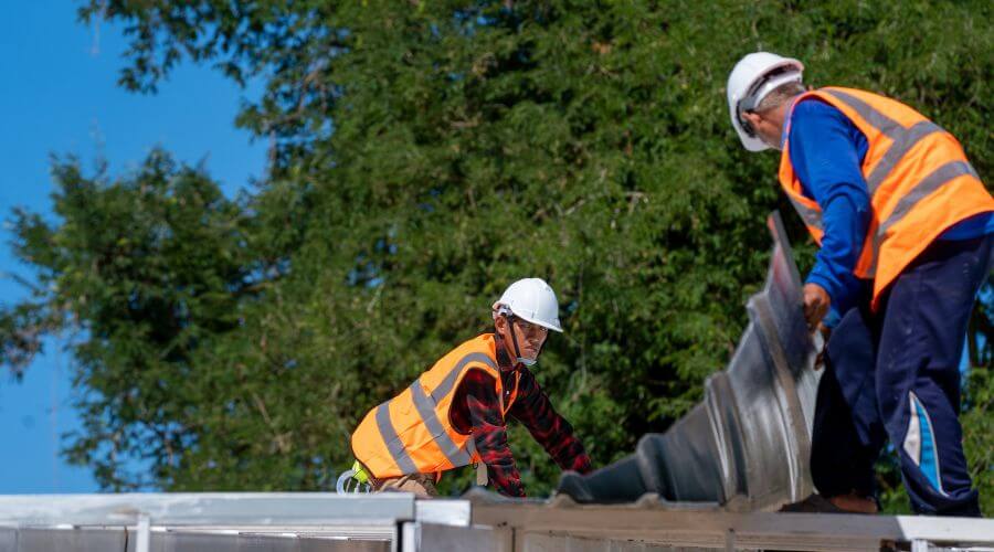 Professional new roof installation services in Ennice, NC